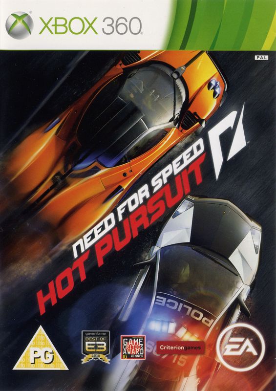 Need for Speed: Hot Pursuit box art for Xbox 360